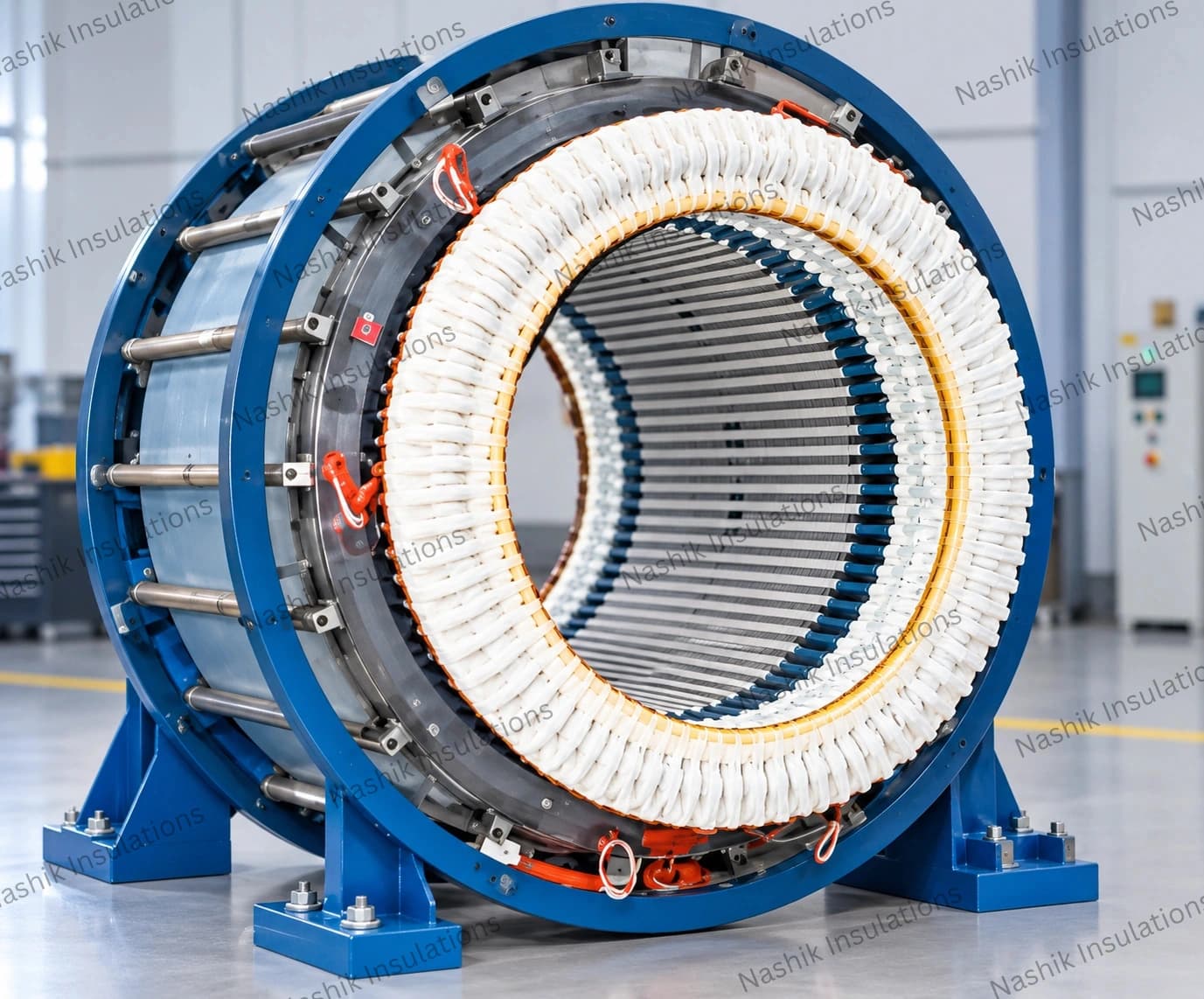 Rotating Machine Coil Wrapping